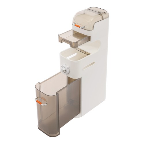 Bathroom Floor Cabinet with Drawer Slim Organizer Cabinet for Toilet Small Space - Picture 3 of 20