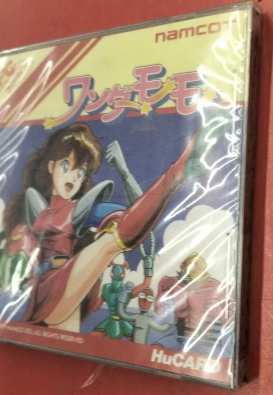 NAMCOT WONDER MOMO NEC PC-Engine Hu-Card Action NC64001 1989 NTSC-J Japan Game - Image 2 of 4