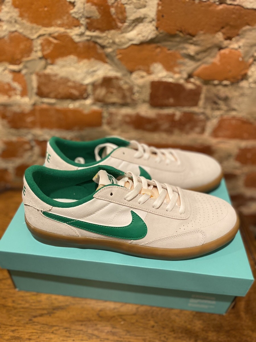 NIKE SB HERITAGE VULC SUMMIT WHITE-LUCKY GREEN-WHITE SZ 10 | eBay
