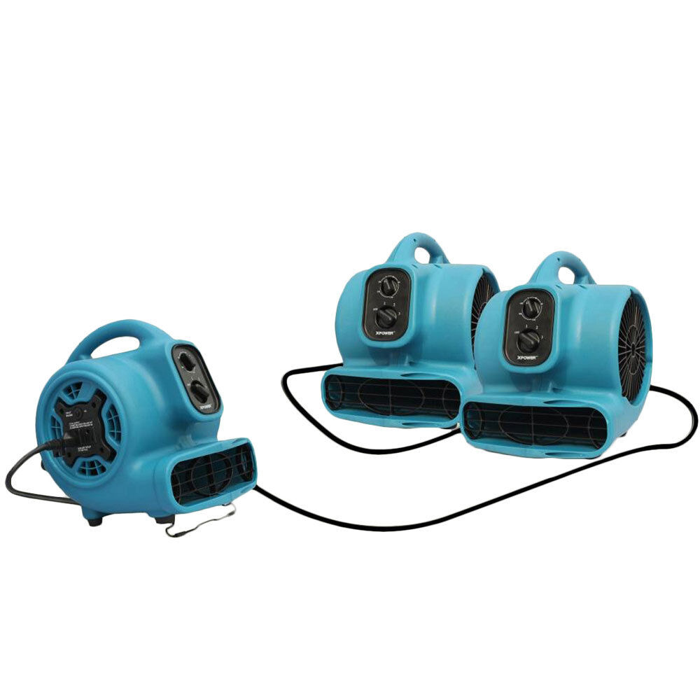 Xpower® #P-230AT Mini Carpet & Floor Drying Air Blower (1/4 HP