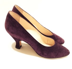 plum high heels