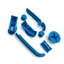 New Replacement Buttons Set L R A B Buttons Keypads For GameBoy Advance GBA-Blue