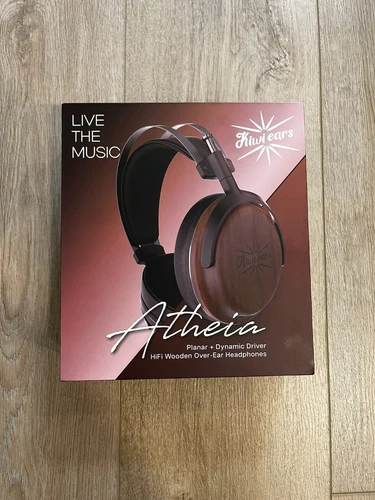 New Kiwi Ears Atheia HiFi Dynamic + Planar Magnetic Dual Driver Wired Headphones