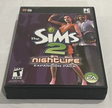 The Sims 2 Nightlife PC Game Complete 2005 Expansion Pack