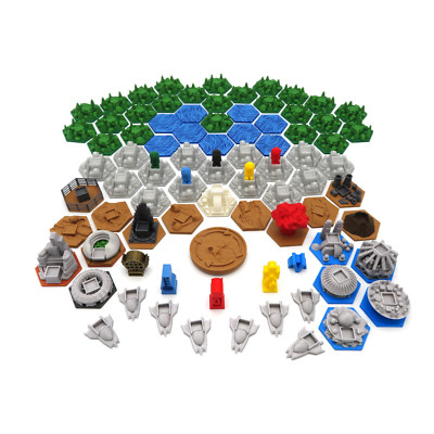 Full Upgrade Kit For Terraforming Mars and Expansions - 87 Pieces