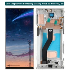 Silver LCD Display Touch Screen Replacement Part for Samsung Galaxy Note 10+ US