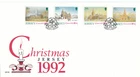 Christmas GB Jersey FDC (b) 1992 (100310)