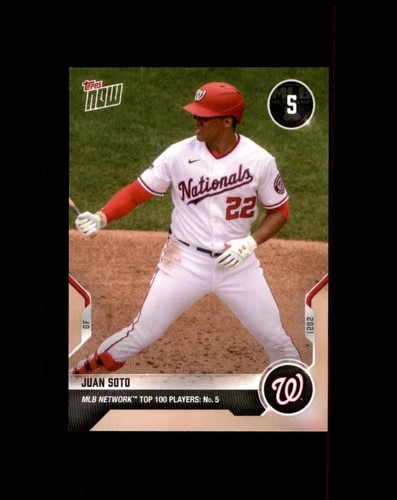 2021 Topps Now MN-5 Juan Soto