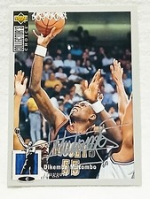 1994-95 Upper Deck Collector's Choice Silver Signature Dikembe Mutombo #55