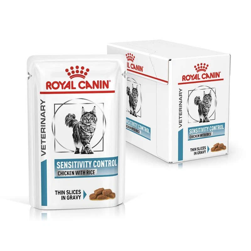Royal Canin Veterinary Diet Sensitivity Control Wet Cat Food Chicken 12 x 85 g