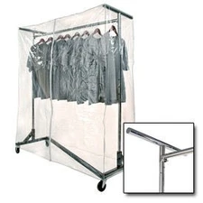 Garment Rack Cover & Support Bars Econoco Corp PT2464 841134106622 Clear