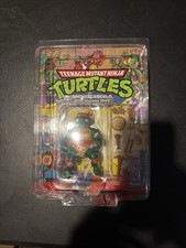 1991 TMNT Michaelangelo with Storage Shell Unpunched Playmates
