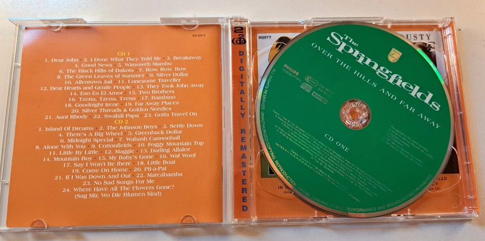 The Springfields - Over The Hills And Far Away - 2 CD Set - Mercury Records 1997 - Bild 3 von 4