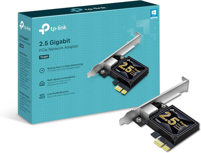 Tp-Link 2.5GB Pcie Network Card (TX201)   Pcie to 2.5 Gigabit Ethernet Network A