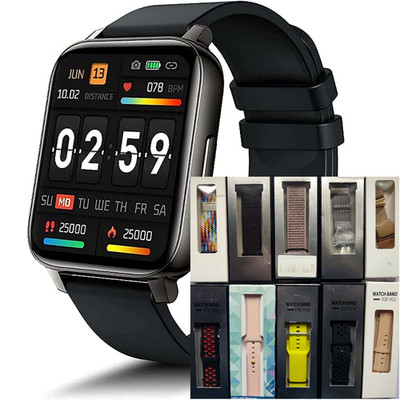Hero Band Smartwatch 1,69'' HD Touchscreen Fitnessuhr Sport Tracker App Glory Fit
