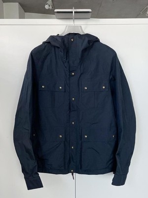 VISVIM Gore-Tex Jacket Men's Slim Fit Navy Gold Buttons Size 2 #FF ACA