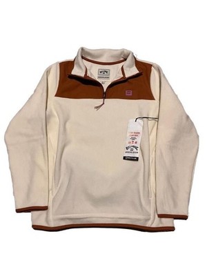 Y2K 2 Tone Billabong Surf 1/4 Zip Size Large NWT