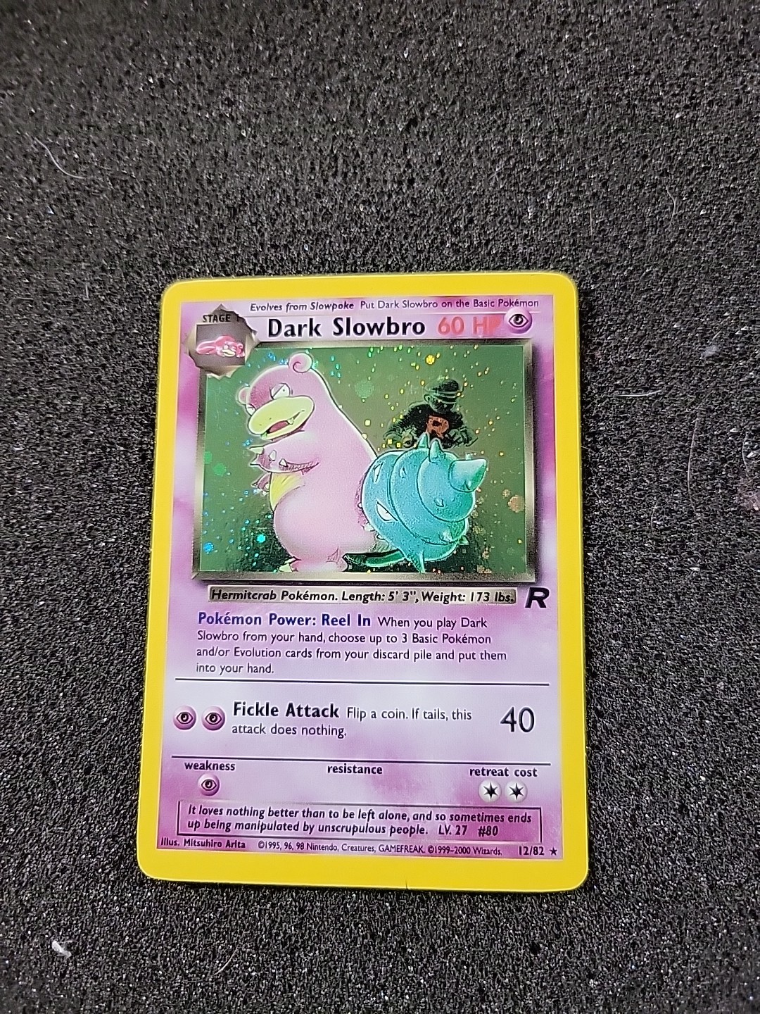 Dark Slowbro 12/82 Team Rocket Holo