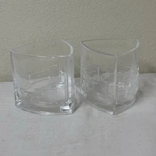 NEW ~JoyJolt Revere Drinking Glass, 13 Oz Set of 2 Double Old Fashioned Glasses