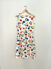 Vintage Tulip Print Shift Dress