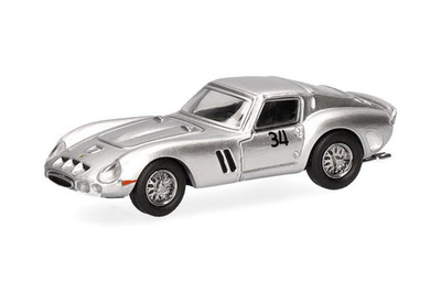 MICRO CITY, FERRARI 250 GT0 #34 silber, 1/87, HER87MC000060