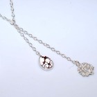 925 Silver Plated Long Wild Horse Necklace 18" Craft Jewelry Most Beautiful Z910