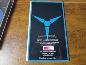 READ* (DEEP SCRATCHES) Vay with Map, Manual & Registration Card (Sega CD, 1994) 
