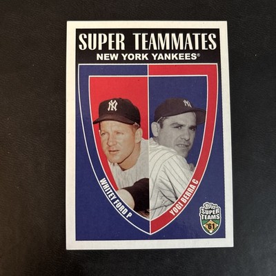 2002 Topps Super Teams - Super Teammates Yogi Berra, Whitey Ford #ST-FB