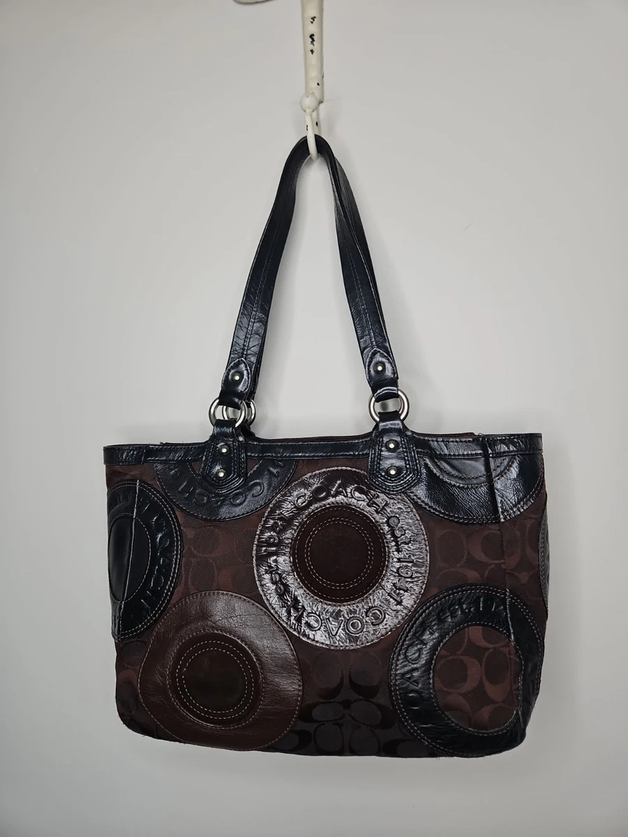 Coach Patchwork Tote Brown Bags & Handbags for Women for sale | eBay