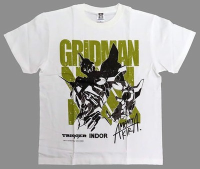 SSSS.GRIDMAN RE:BIRTH T-Shirt White M Size Anime Tee