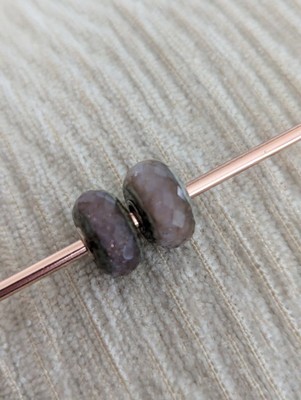 Trollbeads 2er Set Achatperlen Trollbeads Day Ooak Beads 