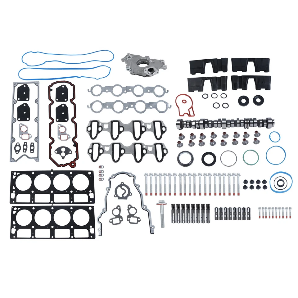 AFM Lifter Kit Camshaft Head Gasket Set For Chevy GMC Buick Rainier Saab 9-7X Foto 3 de 4