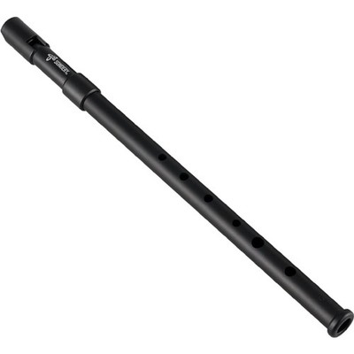 Pfeife Irish Tin Whistle D Holzklang Kunststoff Schwarz Irish Folk