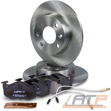 BREMSSCHEIBEN VOLL Ø238 + BREMSBELÄGE VORNE FÜR RENAULT TWINGO 1.2 BJ 96-98