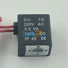 1Pcs New For EVI 7/9 220VAC 5.5VA lead type Solenoid Valve Coil