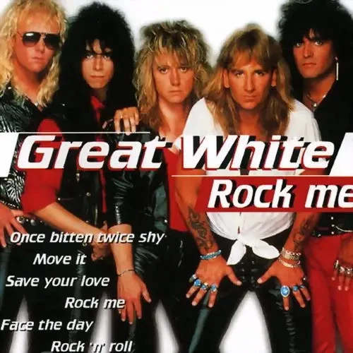 CD Great White Rock Me Disky - Imagen 1 de 1