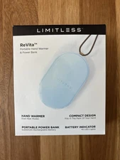 Limitless Revita Portable Hand Warmer and Power Bank, Fits iphone Andriod USB C