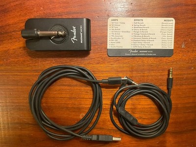 Fender Mustang Micro Guitar Amp PR5833 Headphone Amp Bluetooth USB-C Complete