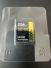 Lexar Professional 2000x 256GB Class 10 - SDXC Memory Card - LSD2000256GBNNNU