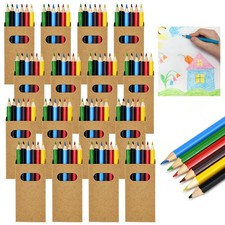NAROSEBE 20 Scatole da 6 Matite Colorate Ciascuna 120 Pezzi Mini Matitine Colora