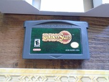 Golden Sun 1 & 2 The Lost Age w/boxes & mans Nintendo Game Boy Advance Authentic