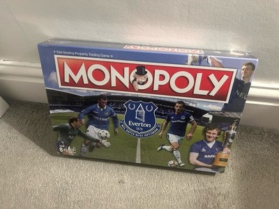 Monopoly Everton Football Club Edition sehr selten brandneu & versiegelt Sportspiel