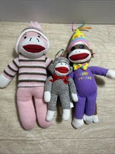 Sock monkey Lot Ty Birthday DanDee Season Of Cannon Falls Ornament