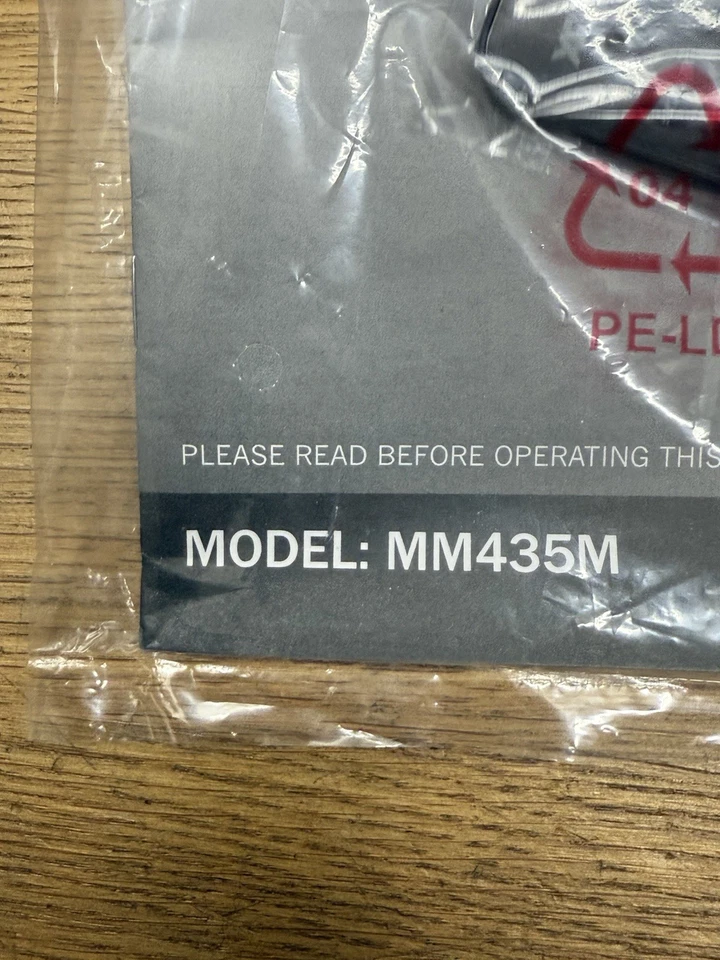 Magnavox MM435 CD Shelf Stereo System Black REMOTE CONTROL & Manual Sealed - Image 4 of 4