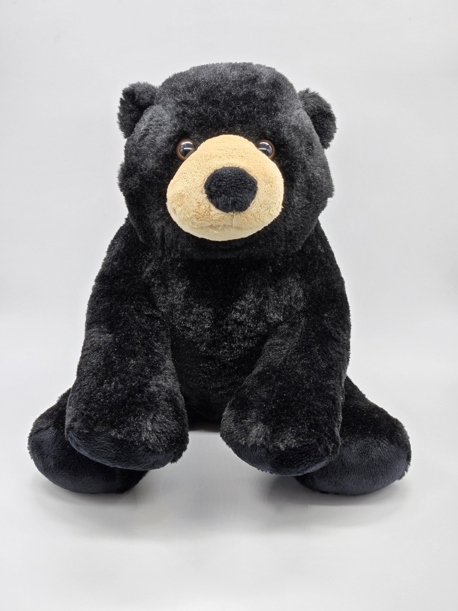 HARD TO FIND - RARE! Build A Bear St. Louis Zoo Black Bear Plush