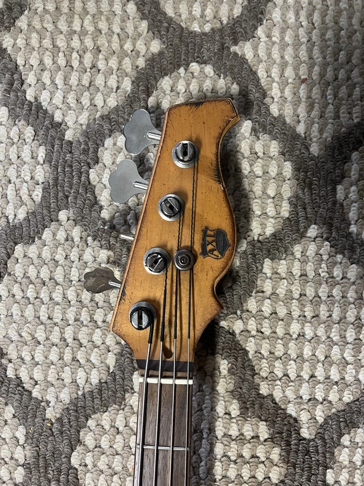 Bajo eléctrico AXL marrón Foto 3 de 4