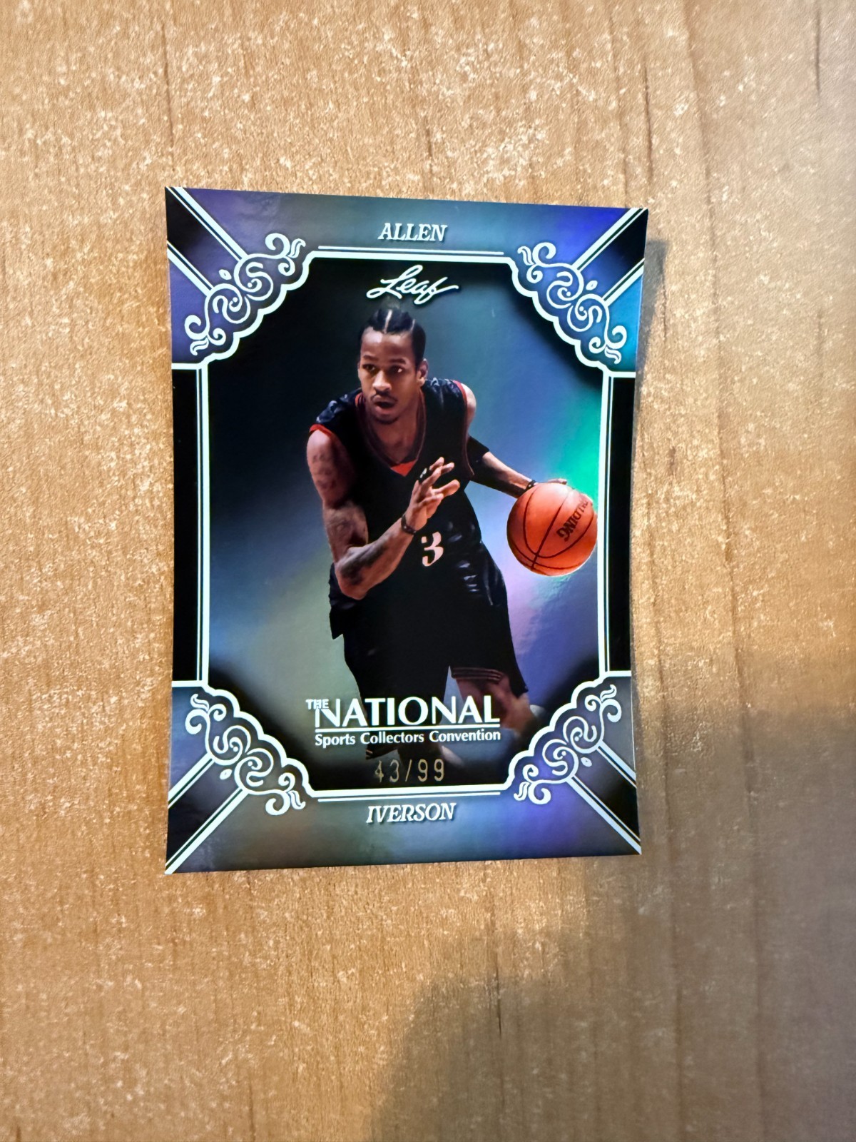 2026 Leaf National Convention - Allen Iverson - Silver Promo #d /99