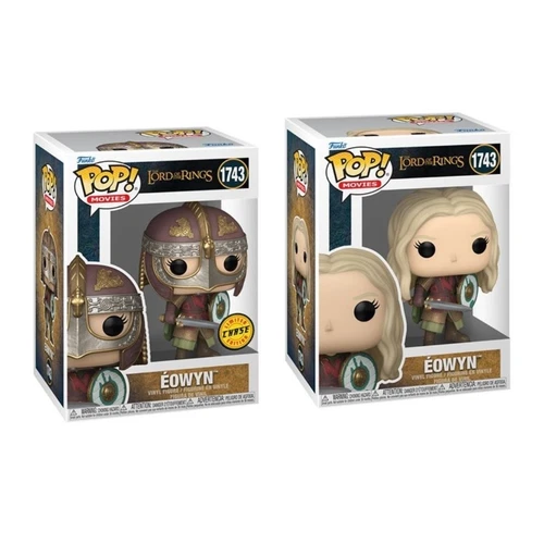 Funko Pop! The Lord of the Rings Eowyn (Battle) #1743 Figures Bundle Pack of 2