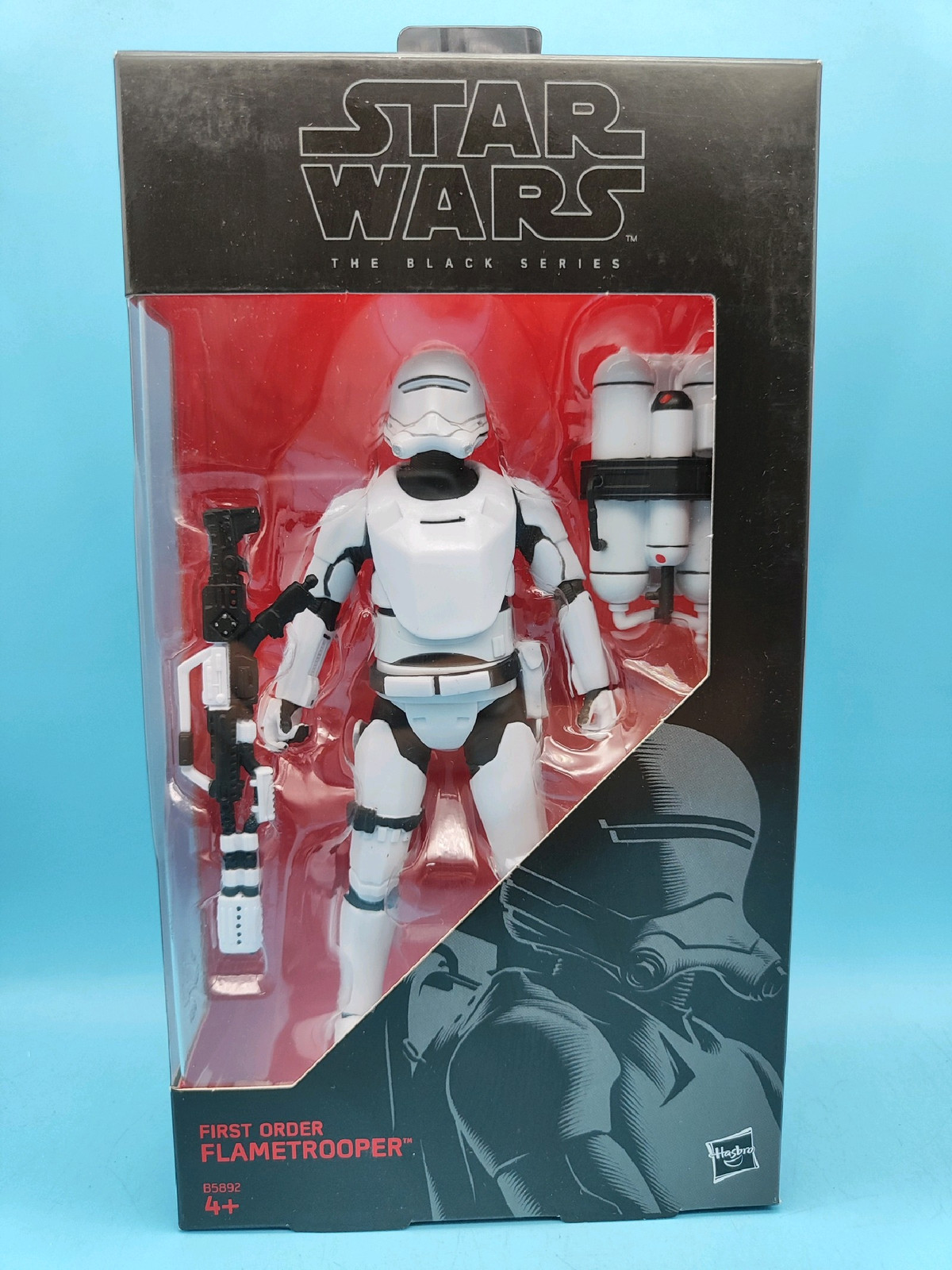Star Wars Action Figure Flametrooper Del Primo Ordine – Missione Spaziale, 9,5 Cm Con 2 Accessori – Il Risveglio Della Forza