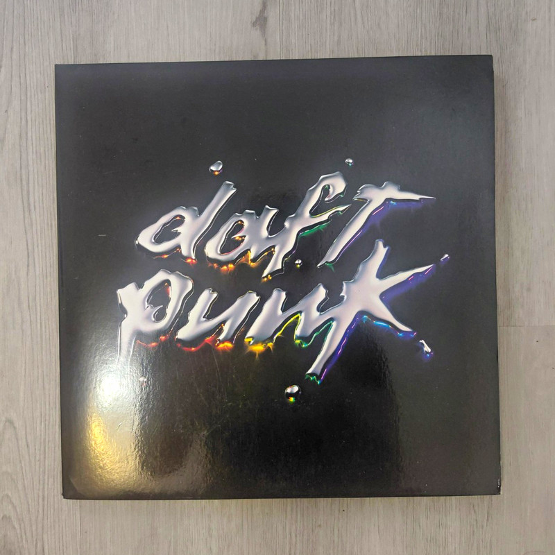 Daft Punk Discovery 12" Black Vinyl LP Record Virgin Electronic